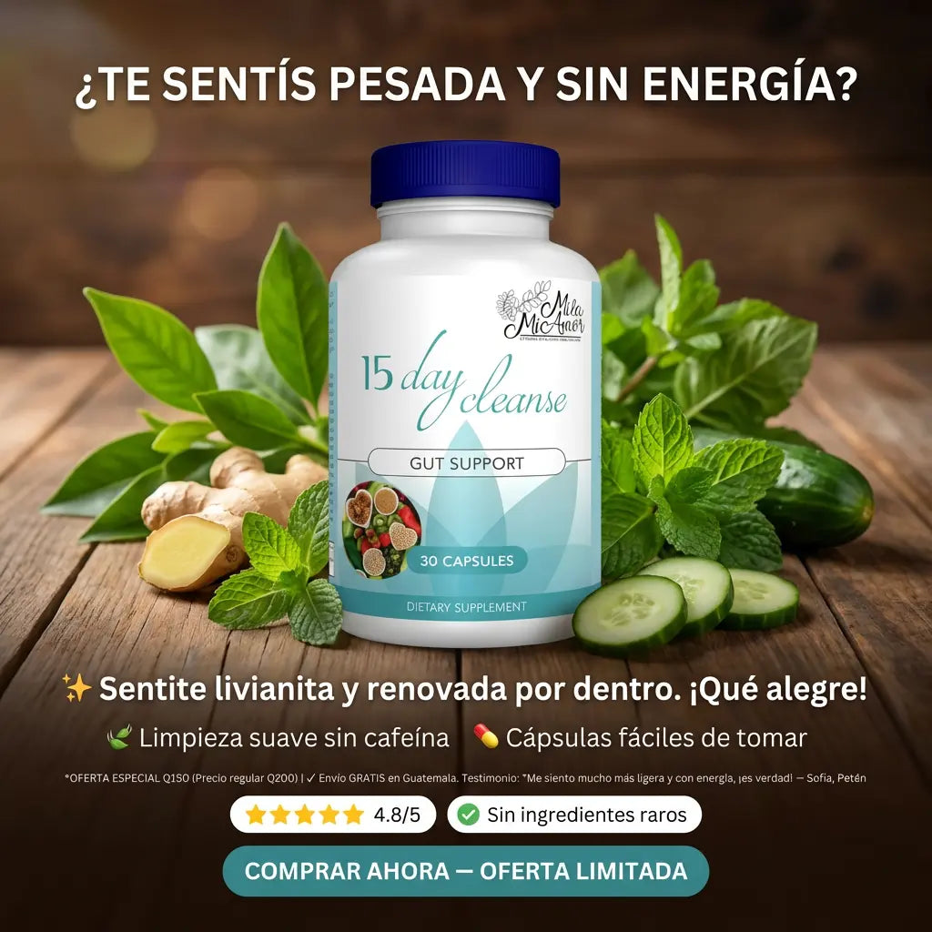 15 DAYS CLEANSE LIMPIEZA INTESTINAL