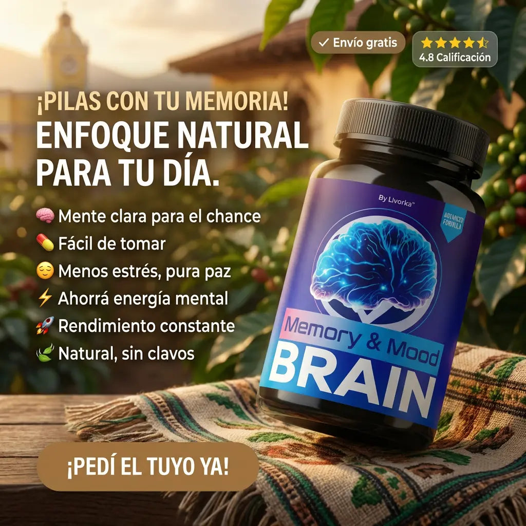 BRAIN SUPLEMENTO PARA LA MEMORIA