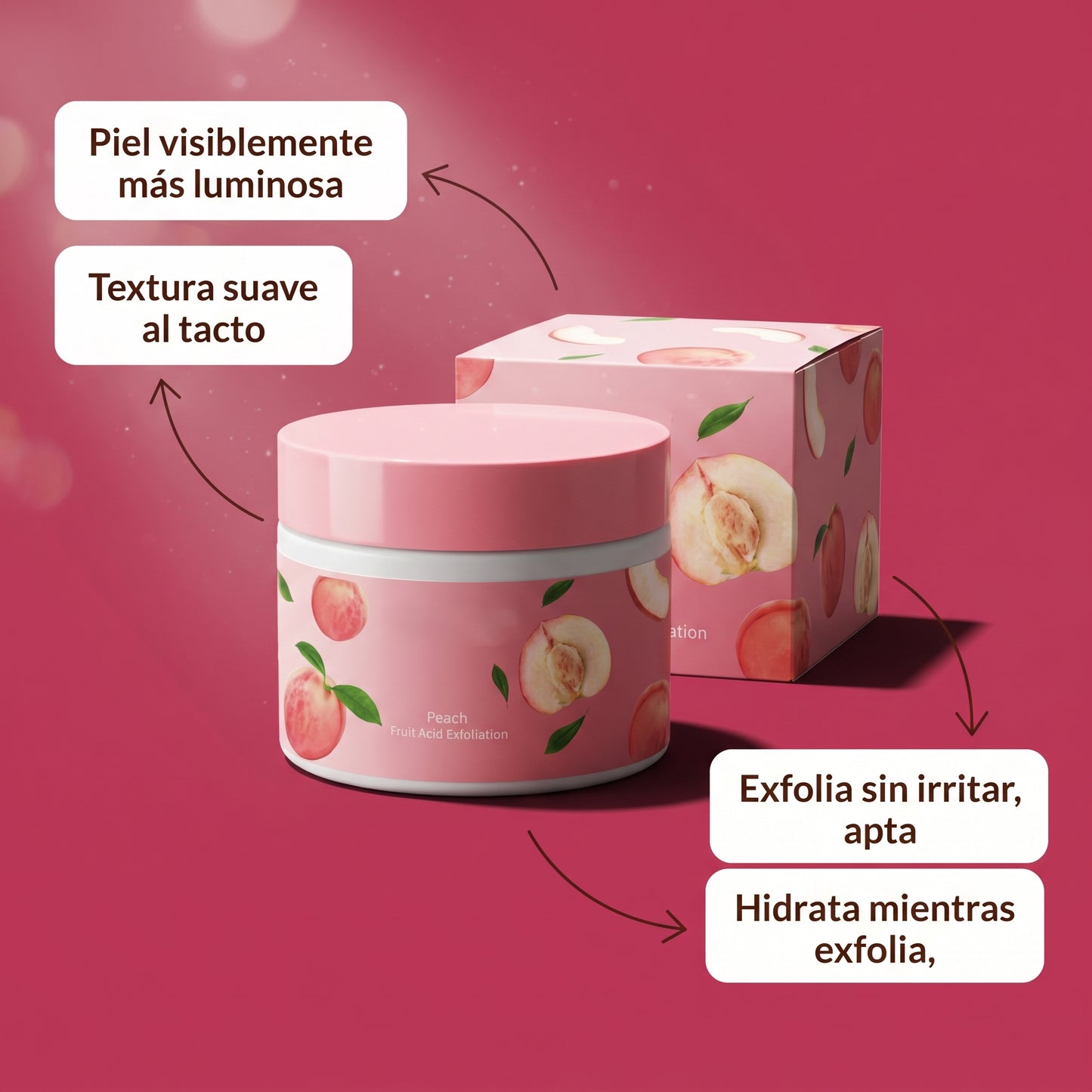 EXFOLIANTE DE DURAZNO