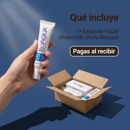 Espatula Facial Ultrasonido Gratis Bioaqua cuidado facial.