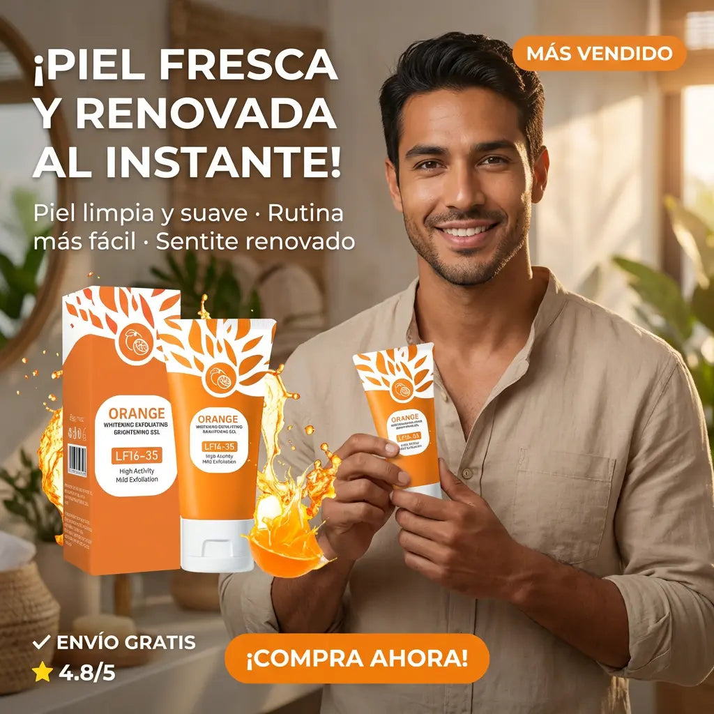 ORANGE™ Gel exfoliante Limpiador
