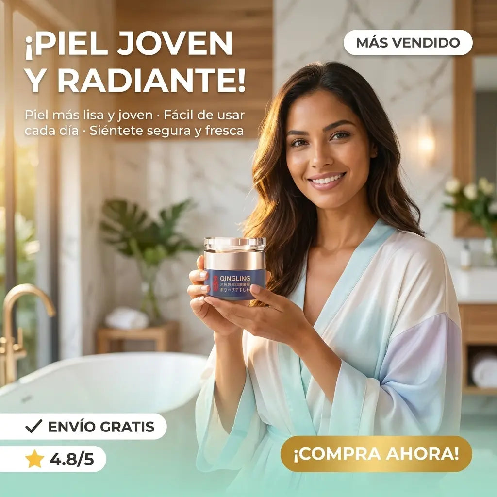 QINGLING: Crema Reafirmante Y Antiarrugas Con Polipéptidos