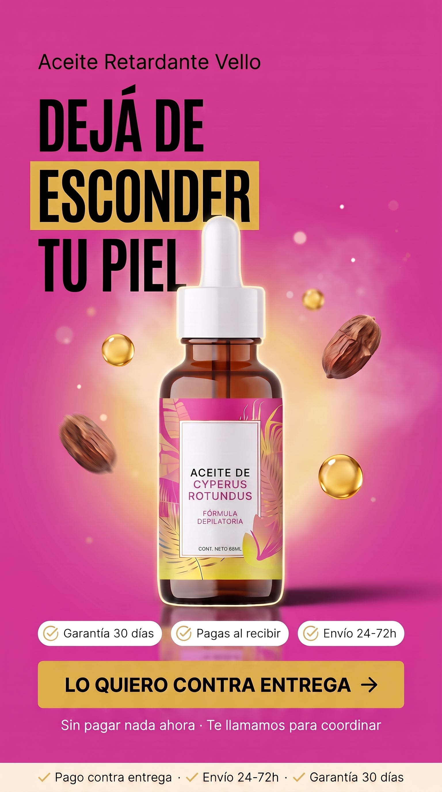 Aceite Retardante Vello — cta